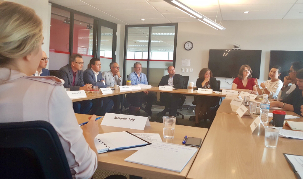 Joly discusses NAFTA with creative sector
