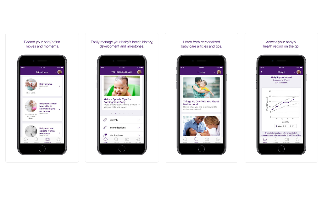 Telus launches health app for infants