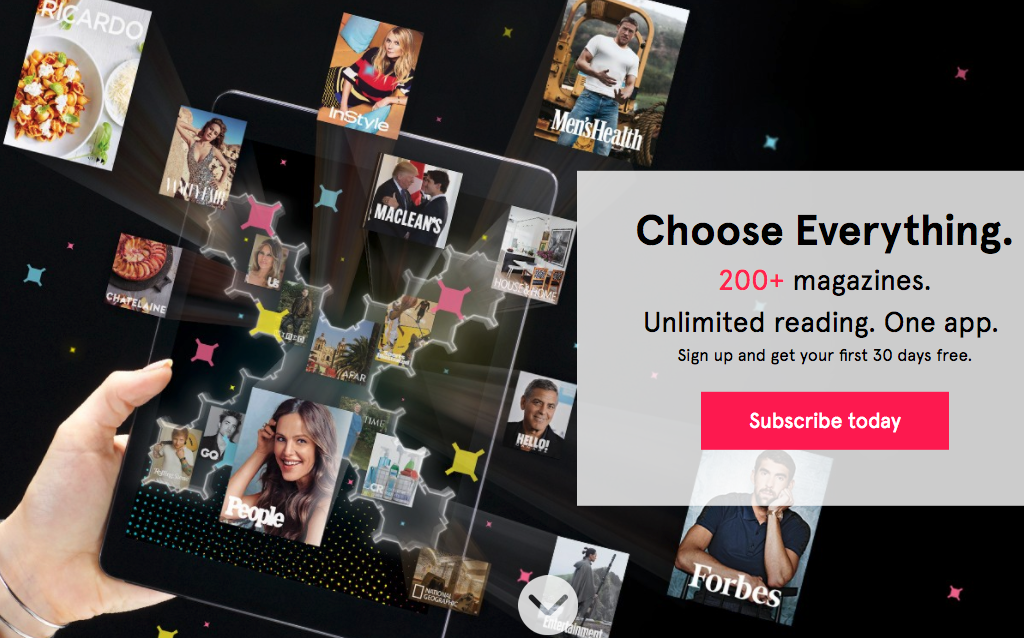 Apple buying magazine app partially owned by Rogers