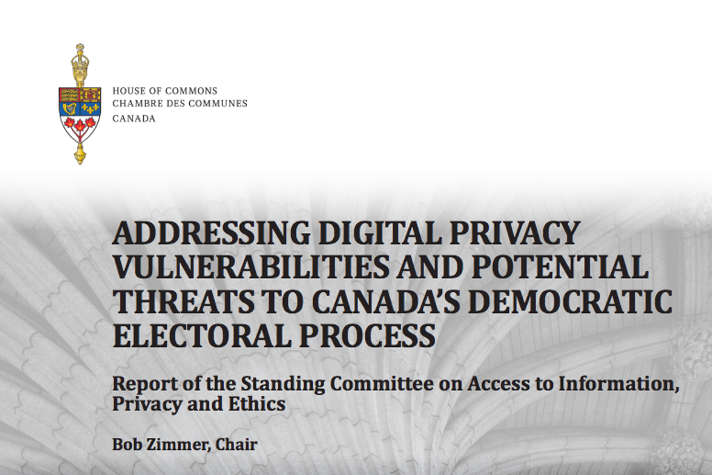 Ethics committee wants political parties to come under privacy legislation Ethics committee wants political parties to come under privacy legislation