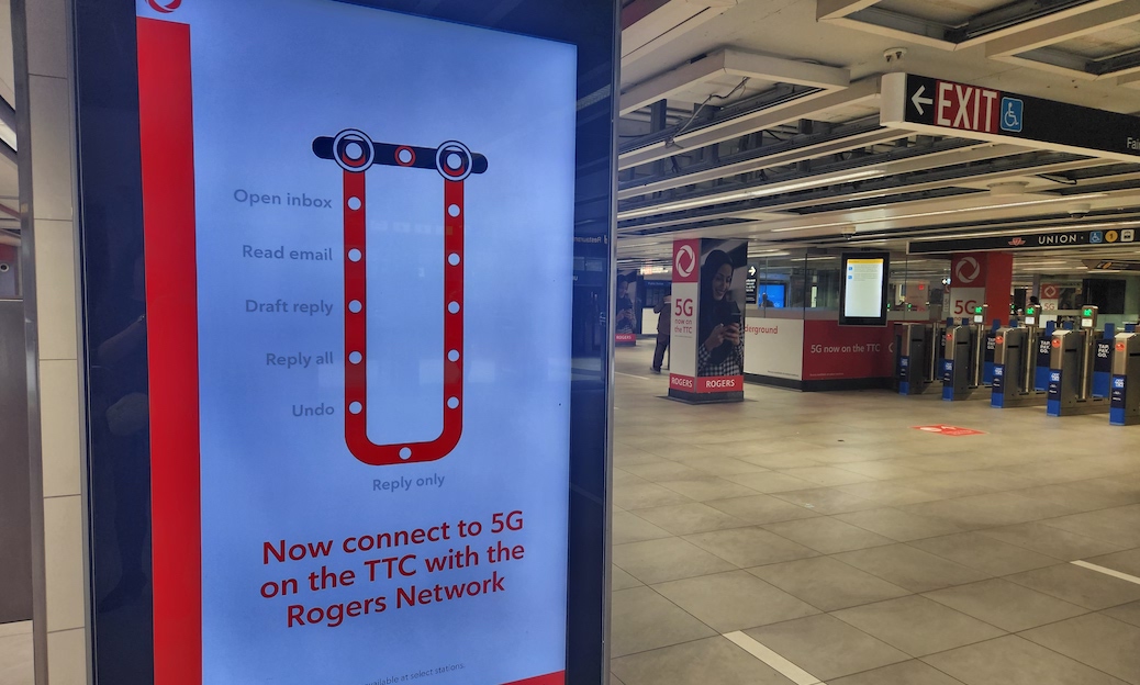Rogers announces 5G connectivity in all TTC subway stations Rogers announces 5G connectivity in all TTC subway stations