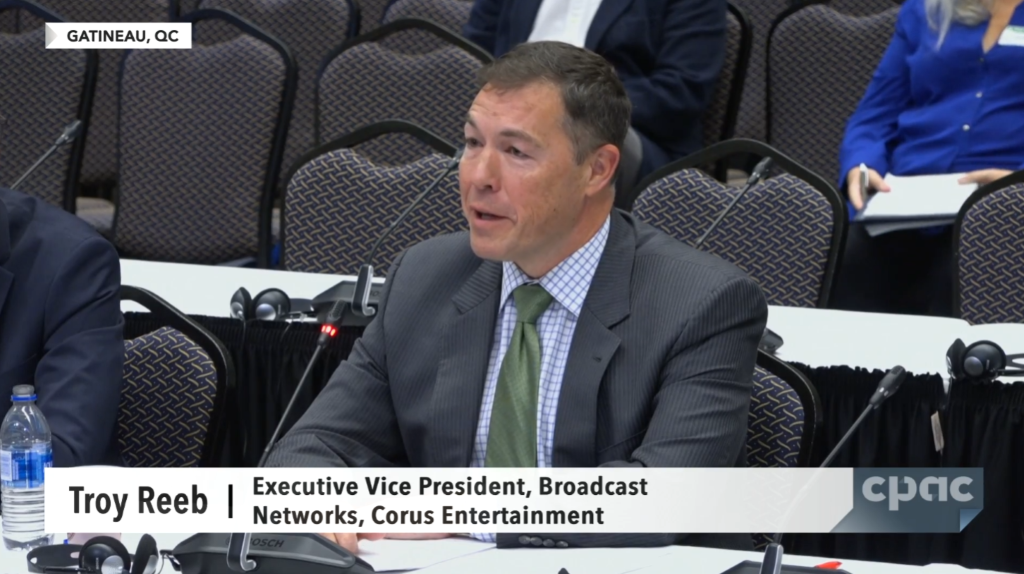 Corus proposes contribution framework at CRTC, says time to regulate streamers is now
