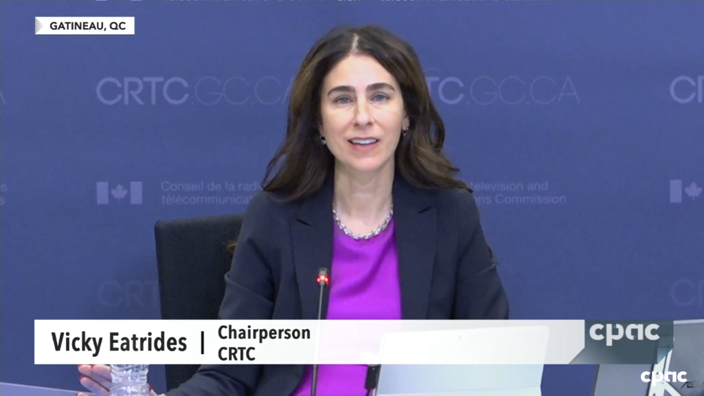 Eatrides defends CRTC independence at CHPC meeting