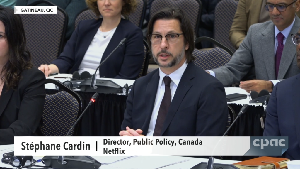 Netflix urges contribution limit be set at two per cent at CRTC hearings